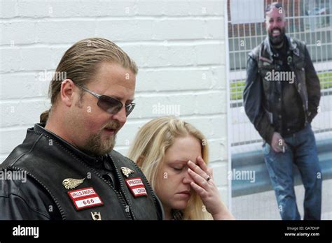"He was a complete stranger to each and every one of the men in the dock," he said. . Hells angel murdered